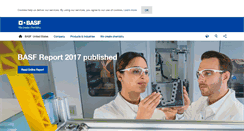 Desktop Screenshot of basf.com