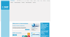 Desktop Screenshot of intermediates.basf.com