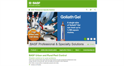 Desktop Screenshot of pestcontrol.basf.co.za