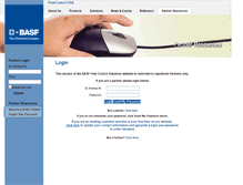 Tablet Screenshot of pestcontrol-secure.basf.us