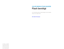 Tablet Screenshot of colordesign.basf.com