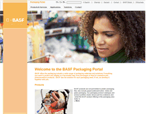 Tablet Screenshot of packaging.basf.com