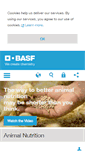 Mobile Screenshot of animal-nutrition.basf.com