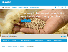 Tablet Screenshot of animal-nutrition.basf.com