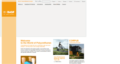Desktop Screenshot of polyurethanes.basf.com