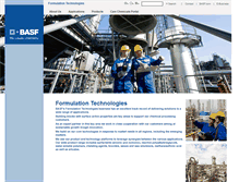Tablet Screenshot of formulation-technologies.basf.com