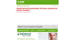 Desktop Screenshot of agcelence.agro.basf.es