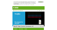 Desktop Screenshot of pestcontrol.basf.co.uk