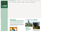 Desktop Screenshot of polyurethanes.basf.de